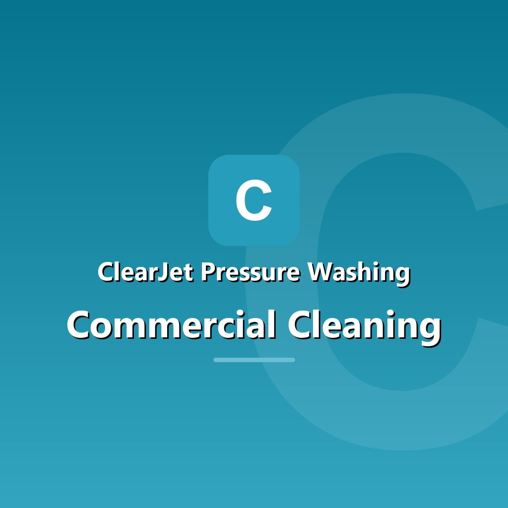 Commercial storefront cleaning